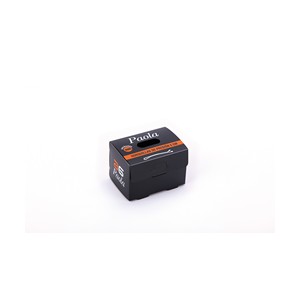 TARRINA  DE 400 CLIPS NEGROS