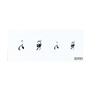 PLANTILLA PARA DECORACION DE UÑAS REF SD-110