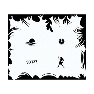 PLANTILLA PARA DECORACION UÑAS REF. SD137
