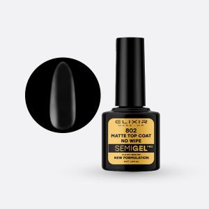 ELIXIR SEMI GEL MATTE TOP COAT 8 ML Nº 802