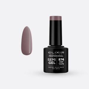 ELIXIR SEMI GEL COLOR 8 ML DEEP TAUPE Nº 874