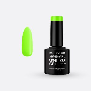 ELIXIR SEMI GEL COLOR 8 ML GREEN YELLOW Nº 986