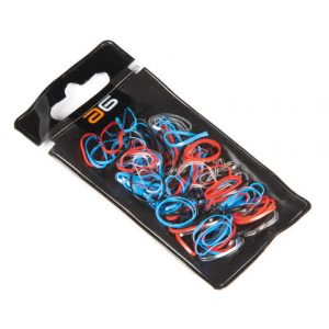 GOMAS ELASTICAS 15MM  COLORES SURTIDOS