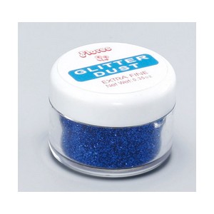 BRILLANTINA DECORACION DE UÑAS COLOR AZUL OSCURO