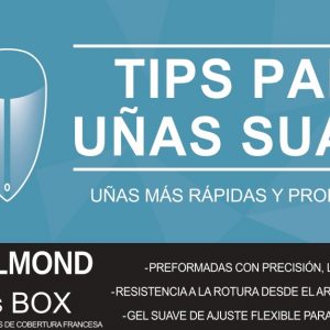 TIPS PARA UÑAS SUAVES CAJA 550 PCS